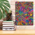thumbnail image 3 of Epic Graffiti 'Peace Sign Lines' by Howie Green, Canvas Wall Art, 12"x16", 3 of 8