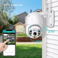 thumbnail image 2 of Cámara De Seguridad Wifi Con Alarma 2mp App Blanca, 2 of 3