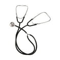 thumbnail image 3 of MABIS Dual Head Teaching Stethoscope - Nursing Student Stethoscope - Medical Training Stethoscope, Black, 3 of 4