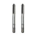 2Pcs for M3M16 Hss Screw Tap Drill Bit Set Straight Flute Plug Tap Hand Tools,M12