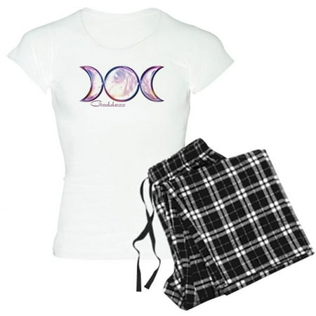 

CafePress - Triple Moon Goddess - Women s Light Pajamas