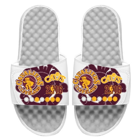 

Men s ISlide White Cleveland Cavaliers 2021/22 City Edition Jersey Slide Sandals