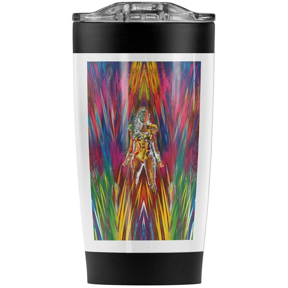 Wonder Woman 1984 Poster Stainless Steel Tumbler 20 oz Coffee Travel Mug/Cup, Vacuum Insulated & Double Wall with Leakproof Sliding Lid | Great for Hot Drinks and Cold Beverages