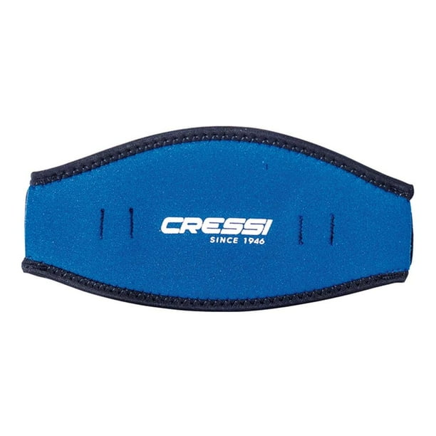 Protector Cressi Strap Para Correa De Máscara Azul