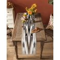 thumbnail image 5 of Black Brown White Aztec Table Runner-Cotton Linen- 90 Inch Holiday Dresser Scarves, Southwest Geometric Ethnic Boho Tablerunner for Kitchen Coffee/Dining Bedroom Living Room Dinner Scarf Décor 13x90, 5 of 9