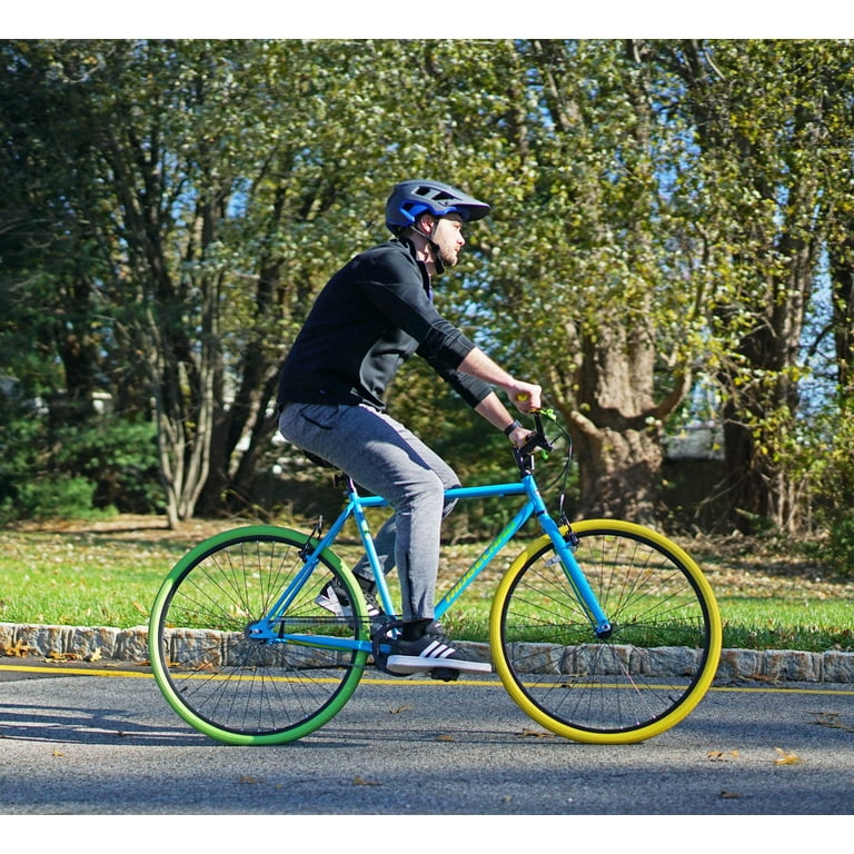 Kent 700C Men s Ridgeland Hybrid Bike Blue Green