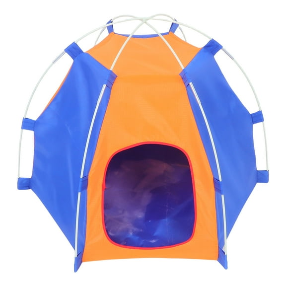 Raindrops Outdoor Small Pet Tent Waterproof Detachable Hexagon For Cats And Small Dogs Portable Pet House For Outdoor Use Weatherproof Cat Tent