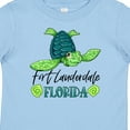 thumbnail image 4 of Inktastic Fort Lauderdale, Florida Happy Sea Turtle Boys or Girls Baby T-Shirt, 4 of 5