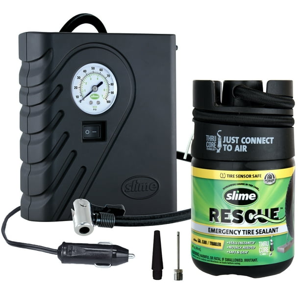 Slime Smart Spair Plus Flat Tire Repair Kit 50138