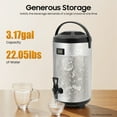 thumbnail image 6 of 3.17Gal Insulated Thermal Hot and Cold Thermal Coffee Airpot Beverage Dispenser for Hotels, Wedding Receptions, 6 of 20