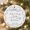 Style 4, variant on Personalized Engaged Ornament, Holiday Keepsake for Newly Engaged Couples