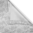 thumbnail image 6 of Ambesonne Grey Valance & Curtain, Oriental Lace Pattern, 55"x36", White, 6 of 6