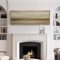thumbnail image 3 of Large Framed Canvas Wall Art Abstract Landscape Print for Living Room Decoration - 60"x20" Natural Framed, 3 of 7