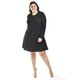 thumbnail image 4 of Vestido glitter con lentejuela Roman Fashion /Tallas Extras, 4222 (Negro) negro 42, 4 of 5