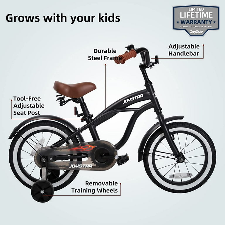 JOYSTAR Kids Cruiser Bike for Little Toddlers, 12