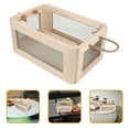 thumbnail image 1 of COOPHYA 1Set Storage Organizer Wooden Metal Cube for Home Decor in Living Room, 1 of 5