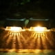 thumbnail image 4 of Juego de 16 luces solares, lámpara solar para exteriores con iluminación LED, luces solares para exteriores, jardín, decoración impermeable blanca cálida para Escaleras Terraza Escalones Valla Patio T, 4 of 5