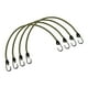 thumbnail image 5 of Cuerdas elásticas con ganchos, correas elásticas, paquete de 4, 24 pulgadas de , cuerda ajustable para maletero de coche, camping, equipaje, Caqui, 5 of 8