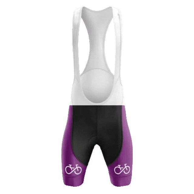 Cuissard à Bretelles Violet Bike Forever II - TP