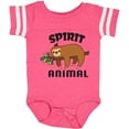 thumbnail image 3 of Inktastic My Spirit Animal is a Sloth with Sloth Illustration Boys or Girls Baby Bodysuit, 3 of 5