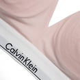thumbnail image 3 of Calvin Klein Women's Modern Cotton Lightly Lined Triangle Wireless Bra, Nymphs Thigh,3X - US, 3 of 4