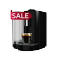 Kfee® Twins II Single Serve Coffee and Espresso Machine (Black/Chrome