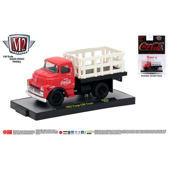 M2 Machines Coca-Cola Release Rw03 1957 Fargo Coe Truck 18-20
