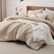 thumbnail image 2 of Juego de edredón Bedsure Queen Warm Sand con 1 edredón y 2 fundas, 2 of 8
