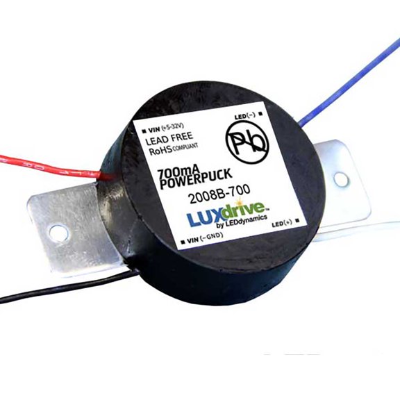 LuxDrive PowerPuck - 700mA Constant Current LED Driver
