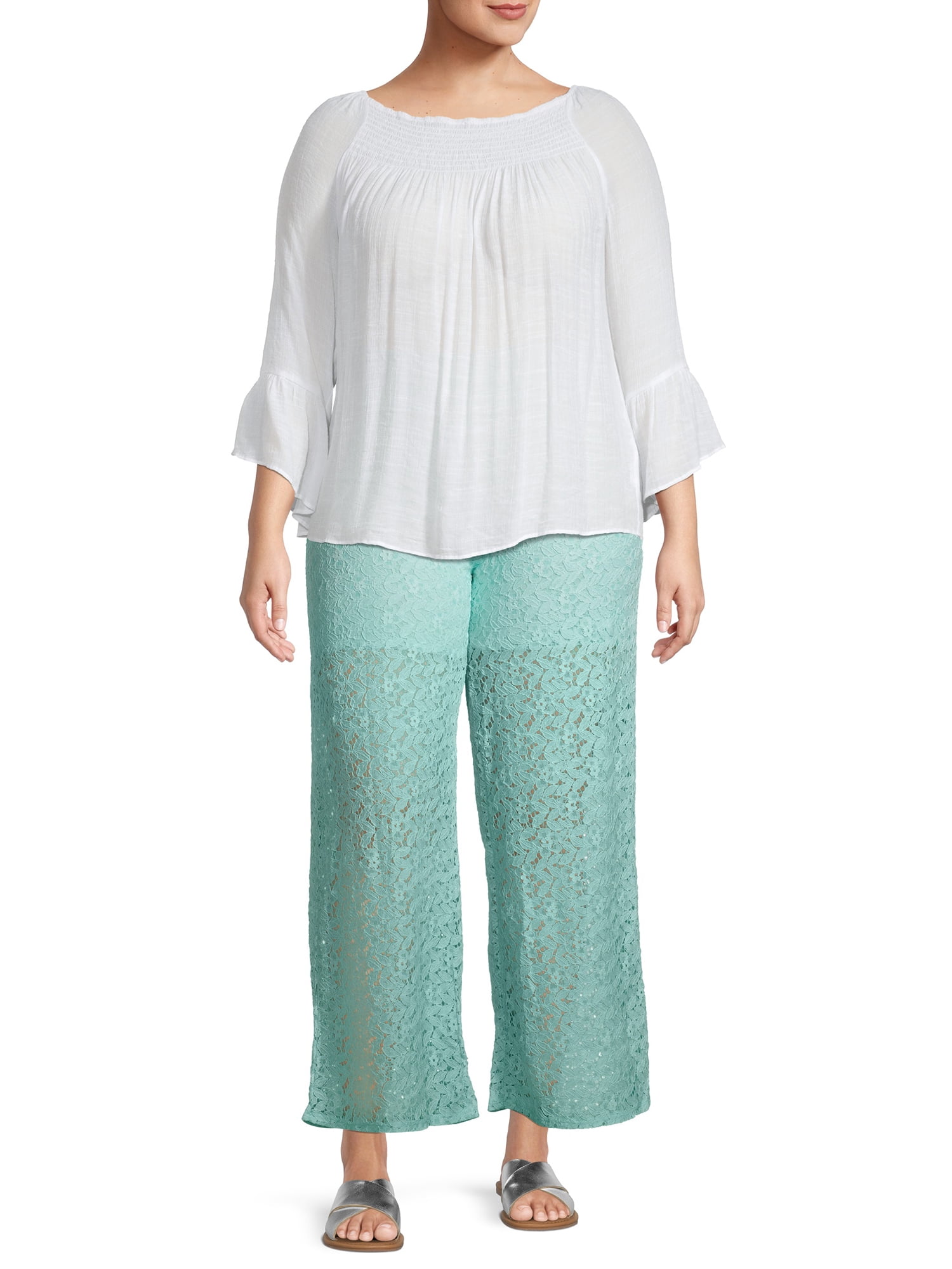 plus size wide leg pants canada