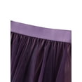 thumbnail image 6 of Women's Elegant Tulle Skirts, Gradient Color Elastic A-Line Layered Short Skirt Streetwear, 6 of 10
