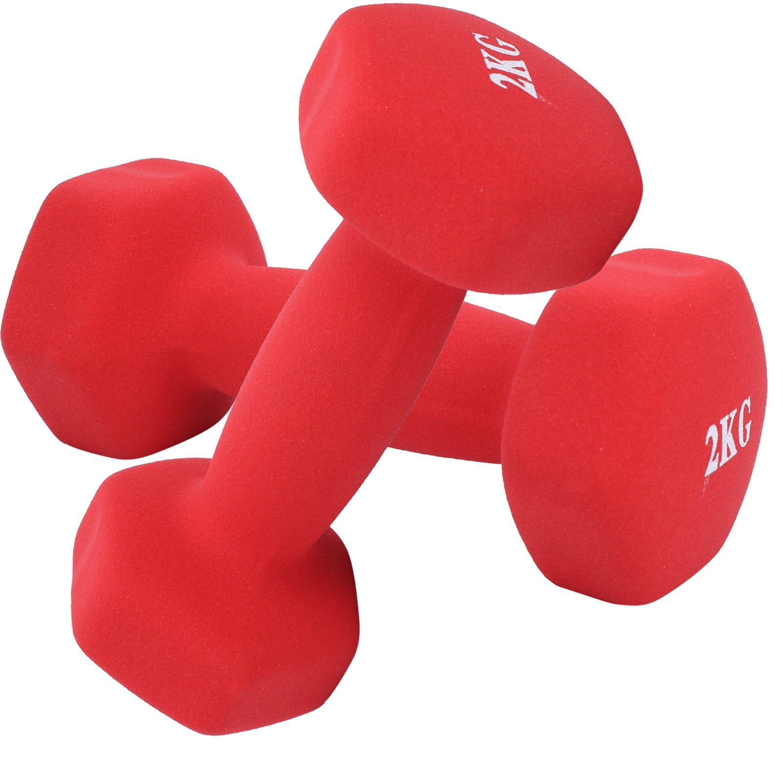 BodyRip Fitness Neoprene Neo Hand Weights Dumbbells 2 X 2Kg Exercise Home Gym 