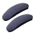 thumbnail image 3 of 2 fundas elásticas para reposabrazos de silla de oficina, protectores de brazos para el hogar. Gris oscuro l, 3 of 9