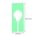 thumbnail image 2 of HAMPPLIES 10Pcs Strong Wear Resistant Closet Dividers for Organizing Clothes by Size and Type, 2 of 8