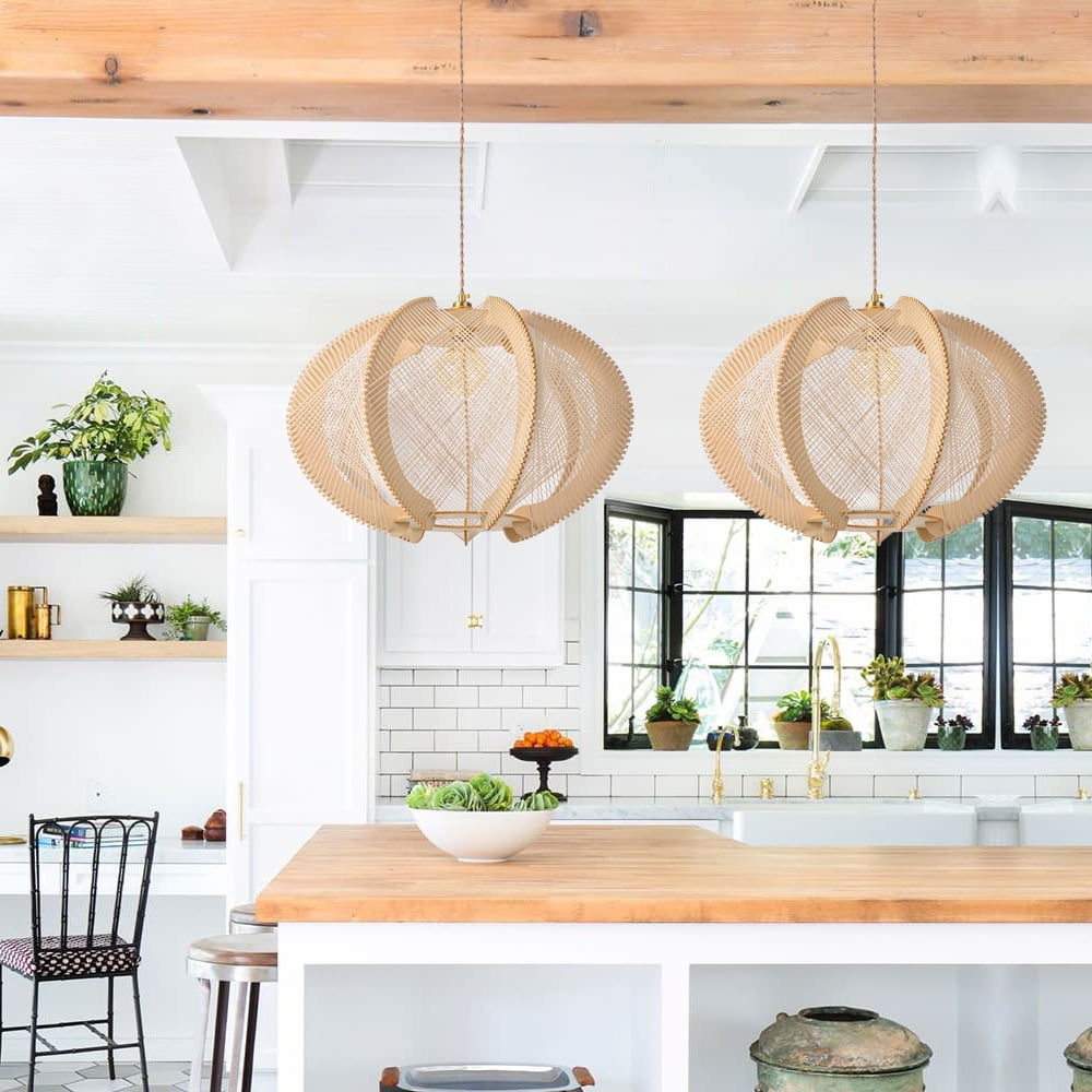 Arturesthome Wabi Sabi Scandinavian Wooden Pendant Lights