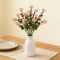 thumbnail image 4 of Eucalyptu And Camellia Artificial Plants Home Decor Artificial Flower Ornaments Fresh And Whimsical Photography Bouquets Dried Flowers, 4 of 6