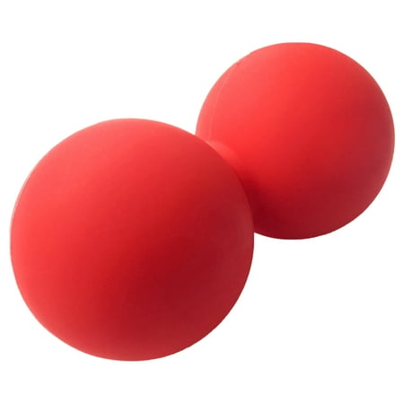 Balles de massage aux arachides Double balle de crosse Silicone Outil