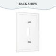 thumbnail image 4 of ZICANCN Outlet Covers Wall Plate, Colorful Heart Light Switch Cover Decorative, Duplex Toggle Combo 1-Gang, 4 of 9