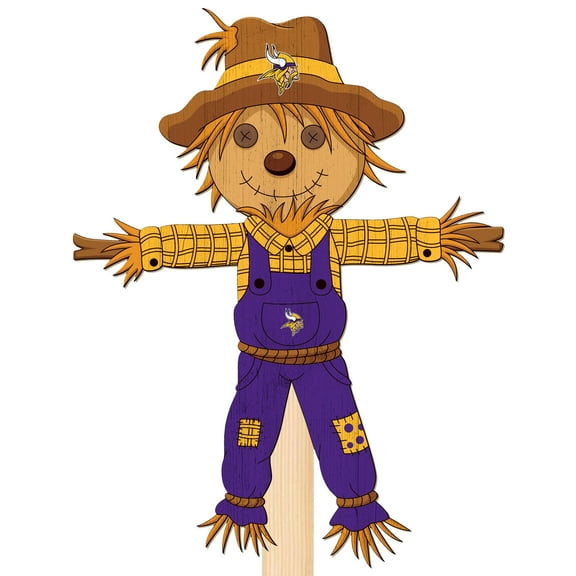 Minnesota Vikings 12" Scarecrow Yard Stake