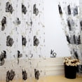 thumbnail image 1 of Xihbxyly Cortina Grande con Estampado de Flores, Elegante Diseño de Gasa Transparente, Suave Estampado de Ramitas, Filtrado de Luz, Decoración Versátil para El Hogar, Sala de Estar y Dormitorio, Tama, 1 of 1