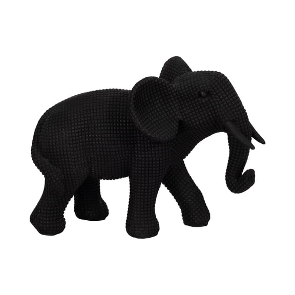 Sagebrook Home 8" Polyresin Elephant Sculpture Contemporary Beaded Elephant Statue