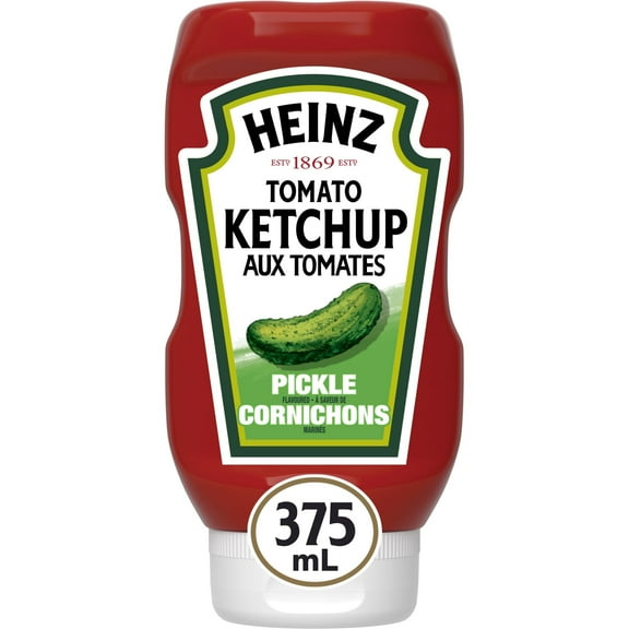Heinz Pickle Flavored Tomato Ketchup 375ml/13 oz