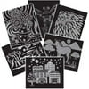 Melissa & Doug Scratch Art Pattern Paper Assortment (60 sheets)