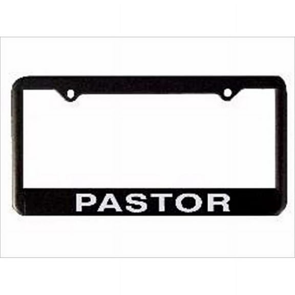 Auto Tag Frame Pastor Black