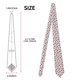 thumbnail image 2 of Fotbe Cartoon Lobsters Corbata Clásica para Hombre con Estampado – Corbata de Seda Jacquard Tejida, para Negocios, Bodas y Eventos Formales, 2 of 7