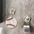 thumbnail image 5 of Toalla de mano colgante | Forro polar absorbente grueso de tres capas | Diseño deportivo | Tejido suave de secado rápido | Toalla deportiva multiusos para cocina, baño y deportes | Regalo id, 5 of 5