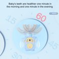 thumbnail image 2 of Cepillo de dientes Manual para niños en forma de U cepillo de dientes de silicona boca de bebé Limpieza Oral cepillo de dientes de entrenamiento Manual, 2 of 5