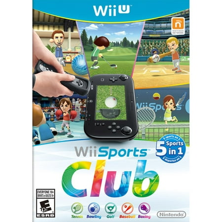 Nintendo Wii Sports Club - Wii U (Best Wii U Games For Toddlers)
