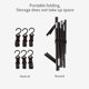 thumbnail image 3 of Outdoor Tent Camping Aluminum Portable Tripod Folding Shelf Tourist Drying Rack Camping Hanger, 3 of 5