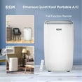 thumbnail image 6 of Emerson Quiet Kool 6,000 BTU 115-Volt Portable Air Conditioner with Wi-Fi, 6 of 8